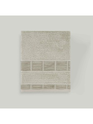Şanal Linens Tera Pamuk 50X85 cm Yüz Havlusu Taş