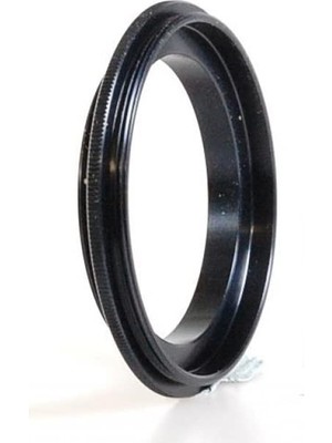 aklow akyoleticaret Canon 18-55 mm Lens ile 58 mm Makro Çekim Için Metal Ters Lens Bağlantı Adaptörü