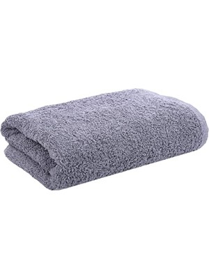 aklow akyoleticaret Basic Desensiz Spor Havlusu, El Havlusu, Yüz Havlusu, Baş Havlusu, Gri, 50 x 90 cm