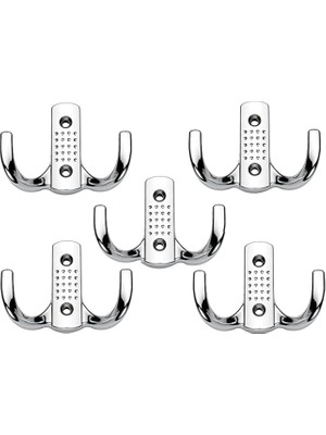 Şanal Caselka Askılık - Portmanto Askısı - Duvar Askısı - Metal Askı - Kapı Askısı - Vestiyer Askısı (5 Adet)