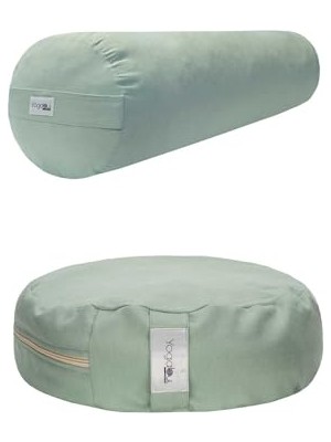 aklow akyoleticaret Karabuğday Kabuğu Dolgulu Minder ve Bolster-Mint