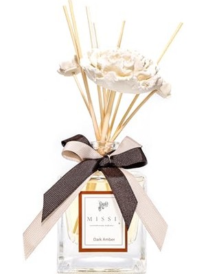 aklow akyoleticaret 220 ml Kare Şişe Dark Amber Oda Kokusu