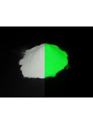 aklow akyoleticaret 50G Yeşil Renk Fosfor Tozu, Glow In Dark, Karanlıkta Parlayan Boya
