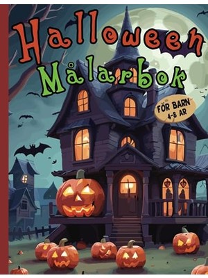aklow akyoleticaret Halloween Målarbok För Barn 4-8 År: Cadılar Bayramı Boyama Kitabı