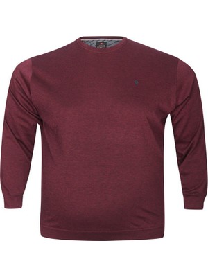 AlanyaXXL Büyük Beden Erkek Pamuklu Triko Sweat