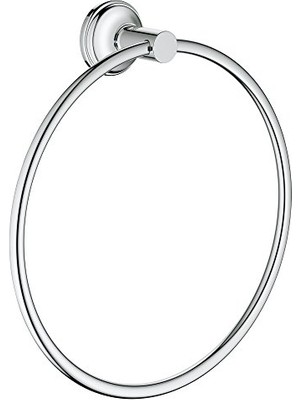 aklow akyoleticaret Essentials Authentic Havlu Halkası, 1 Adet, Gümüş, 40655001