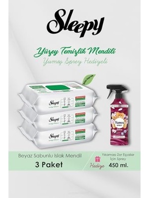 aklow akyoleticaret 300 Adet Easy Clean Sakura Oda Kokulu Havlu, Hediyeli