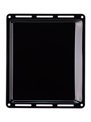 aklow akyoleticaret Fırın Tepsisi, Ankastre Emaye 44,5X37,5X2 cm Bosch Siemens Beko Arçelik Vestel Profilo Uyumlu Siyah Renk