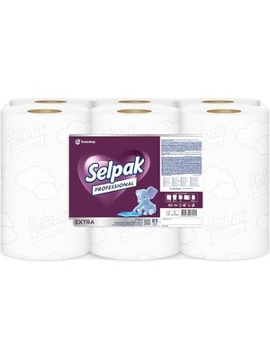 aklow akyoleticaret Professional Extra Sensörlü Havlu 21 cm 85 Metre
