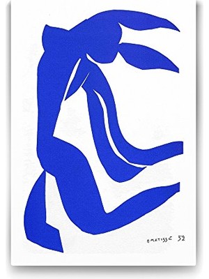 aklow akyoleticaret Henri Matisse - Bleu Nude Tablosu - 40X60 cm