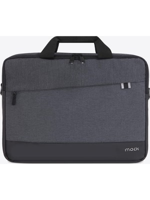 Şanal Mack Unicity Eco MCE-1111 Çevre Dostu Laptop Çantası, Ykk Fermuarlı Macbook Çantası, MacBook Air/pro ile Uyumlu Bilgisayar Çantası, Erkek Kadın 14.1 Inç Notebook El Çantası, Siyah