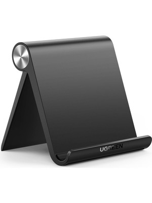Şanal Ugreen Katlanabilir Tablet Standı iPad Mediapad ile Uyumlu Tablet Tutacağı Surface Galaxy Tab iPhone (Siyah)