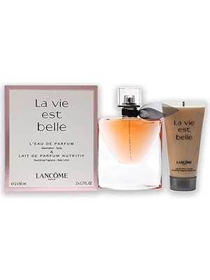 aklow akyoleticaret La Vie Est Belle Edp 50 ml + Vücut Losyonu 50 ml Kadın Parfüm Seti