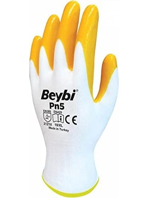 aklow akyoleticaret Pn5 Sarı Beybi Nitril Eldiven