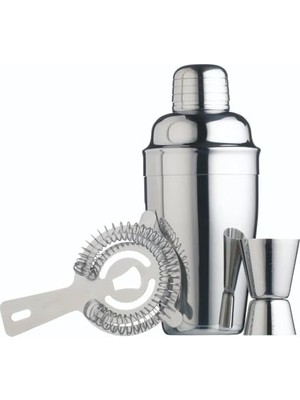 aklow akyoleticaret Bar Barmenler Craft Cocktail-Seti, 3-Parça