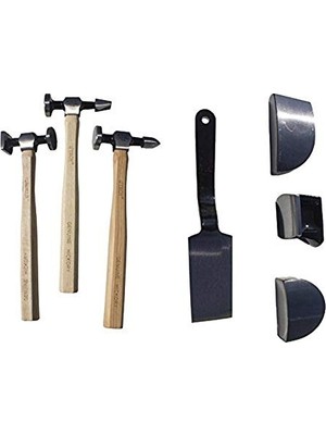 aklow akyoleticaret Troy T 27299 Kaporta ve Tampon Düzeltme Alet Seti, 7 Parça