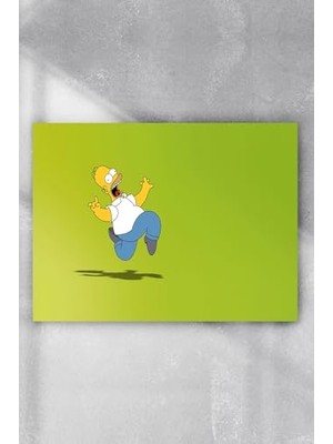 aklow akyoleticaret PSTER8317 The Simpsons Eğlenceli Mizahi Poster 2 (50X70 Cm)