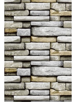 aklow akyoleticaret EFL144 Desenli Yapışkanlı Kaplama Folyosu, 45 cm x 5 mt