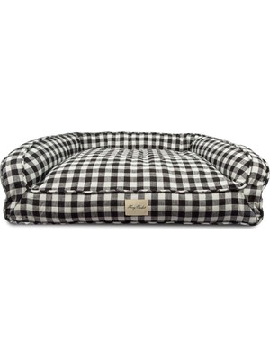 Şanal Harry Barker Siyah Buffalo Check Şezlong Medium