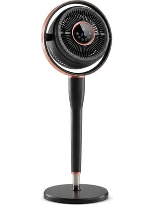 aklow akyoleticaret Vantilatör, Aura 360,6 Kademeli Hız Ayarlı Akıllı 360 Derece Salınım | 80° Yatay Salınım, 180° Dikey Salınım, 6 Kademeli Hız