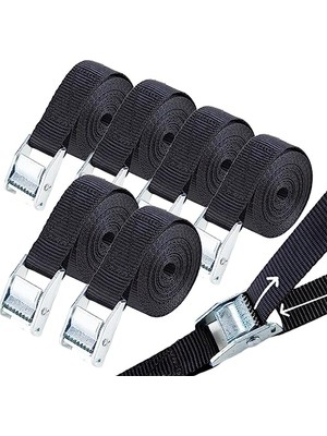 aklow akyoleticaret Germe Kayışı; Kısa Bağlama Kayışı, Kelepçeli Kilitli, Siyah, Yaylı Kilit, 6 x 1 M, Sabitleme Kemeri, Bisiklet, Germe Kemeri, Bagaj Taşıyıcı, Motosiklet, Bisiklet Taşıyıcı, Bagaj, Kamp Için