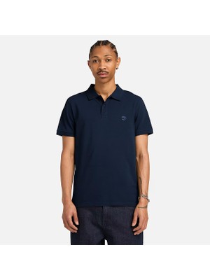 Timberland Millers River Short Sleeve Stretch Polo Erkek Lacivert Tshirt TB0A6BX44331