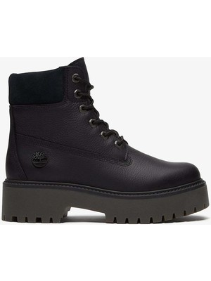 Timberland Stone Street 6 Inch Lace Up Waterproof B Kadin Siyah Bot TB0A2H3CEPV1