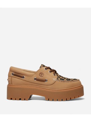 Timberland Stone Street Boat Shoe Kadin Bej Bot TB0A2GVFEN31