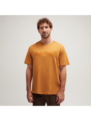 Timberland Hampthon Short Sleeve Tee Erkek Sarı Tshirt TB0A6VPEP471