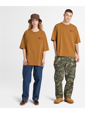 Timberland Archive Boot" Tee Erkek Kahverengi Tshirt TB0A5M8REH21