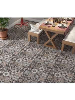 aklow akyoleticaret Italian Ceramic Desenli Zemin Kaplama Folyosu 65X130 cm
