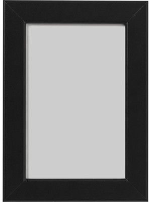 Şanal Fıskbo Duvar Çerçevesi, 10X15 Cm, Siyah, Modern Mdf, Dikey Veya Yatay Kullanım