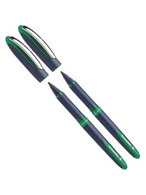 aklow akyoleticaret One Business 0.6 mm Roller Imza Kalemi, 2 Adet, Yeşil