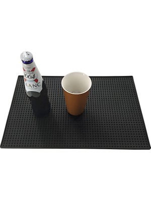 Şanal 30X45 Cm. 5 Mm. Mat Siyah Renk Büyük Bar Lastiği CIN920