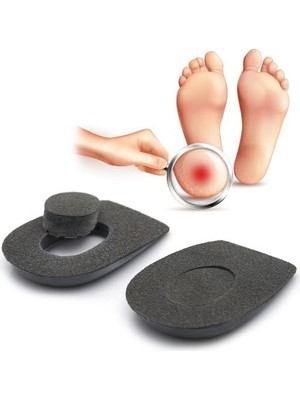 Heelspur (Epin Topukluk) Gri Topuk Dikeni Tabanlık Gri M