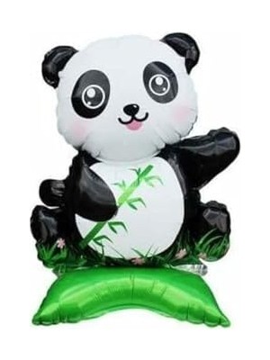 aklow akyoleticaret Çocuk Aslan ve Panda Folyo Balon Seti, 645747