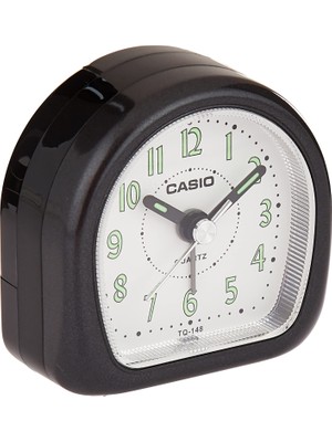 Şanal Casio TQ-148-1DF Masa Saati, Siyah, Standart