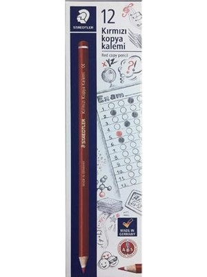 aklow akyoleticaret Kopya Kalemı Kırmızı 12'lı (13144-23L)
