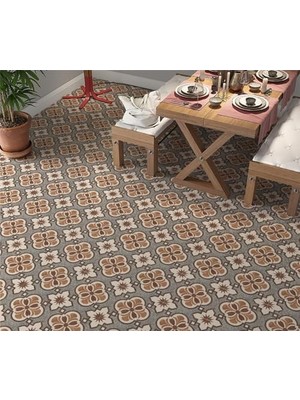 aklow akyoleticaret 65X130 cm Geometric Stone Desenli Yer Kaplama Folyosu