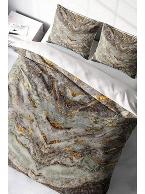 aklow akyoleticaret Marble Modern Çift Kişilik Nevresim Takımı, MONOHOME4067