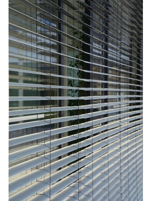 Şanal Özel Jaluzi Özel Jaluzi Antrasit 25 mm Metal Jaluzi 150X150, 422