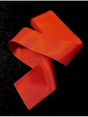 aklow akyoleticaret Sermet Süs Dünyası Kırmızı Seten Kurdele 5 cm 10 Metre Bir Top, Saten Kurdela 5 Cm, Takı Kurdelesi, Geniş Saten Kurdele