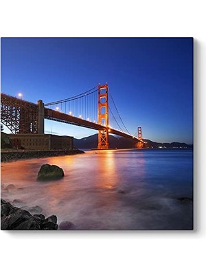 aklow akyoleticaret San Francisco Bridge Tablosu 80 x 80
