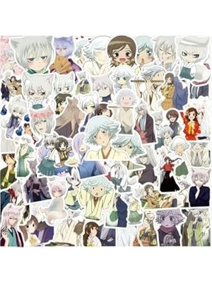 aklow akyoleticaret 50'li Anime Kamisama Kiss Stickers, Sticker Seti Laptop Notebook Tablet Sticker Seti