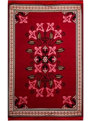 aklow akyoleticaret SA25PY Kilim, 120 * 180 Cm, Makinede Yıkanabilir ve Modern Desenli