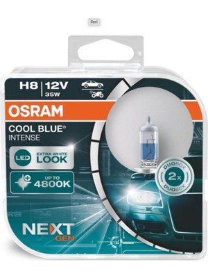 Şanal Osram H8 Cool Blue Intense Halogen (Next Gen) 5000K Beyaz Işık