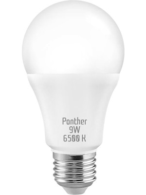 Şanal Telvesse 9W Beyaz LED E27 Ampul Tasarruflu Lamba 6500 K Beyaz Işık 800 Lümen 9W=60W