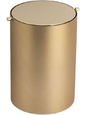 Şanal Banyo Çöp Kovası 3 Lt Gold Branch/gold 253X175X175 mm