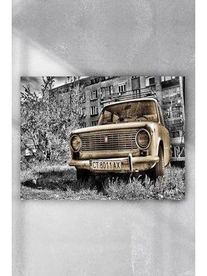 aklow akyoleticaret (PSTER4280) Eski Araba POSTERI(40X60 Cm)