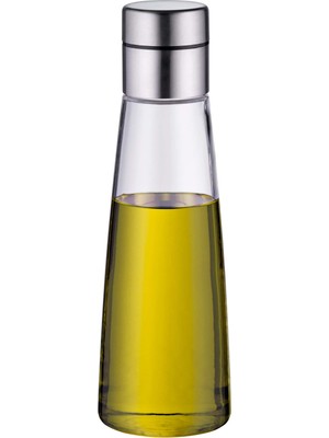 Şanal Wmf De Luxe Yağ ve Sirke Şişesi, 500 Ml, Yağ ve Sirke Dökme Şişesi, Cam Gövde, Cromargan® Yüksek Kaliteli Parlak Paslanmaz Çelik, Bulaşık Makinesinde Yıkanabilir